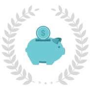 Icon of piggy bank