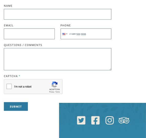 Form layout for screen shot